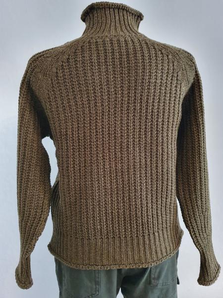 Grobstrickpullover mit Schurwolle