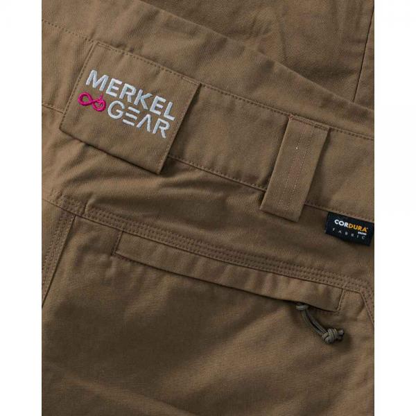 Jagd Hose Damen Merkel Gear Damen ILEX Pro Jagdhose  Lange Hose,  Wasserabweisend, Geruscharm (Braun/Grn)